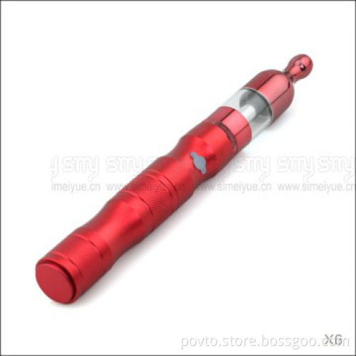 Top selling ego x6 ecigarette atomizer X6 battery X6 vaporizer